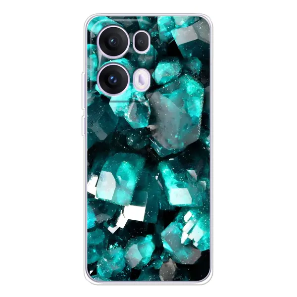 Чехол с рисунком «Кристалы» для OPPO Reno13 Pro Чехол с рисунком «Кристалы» для OPPO Reno13 Pro