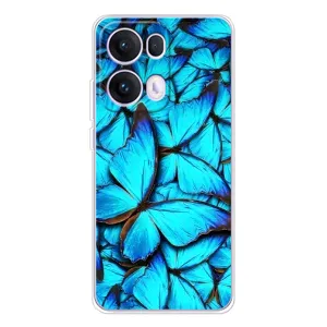 Силіконовий бампер з картинкою звірів для OPPO Reno13 Pro (Крила метеликів)