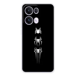 Чехол Супергерой Человека Паука на OPPO Reno13 Pro (Лого паука)