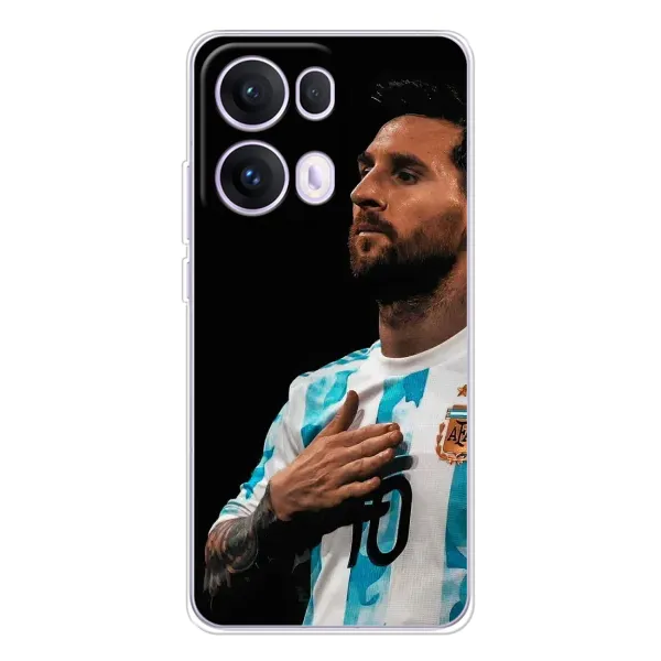 Чехол с рисунком «Месси Капитан» для OPPO Reno13 Pro