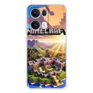 Чехол майнкрафт для OPPO Reno13 Pro (MINECRAFT)