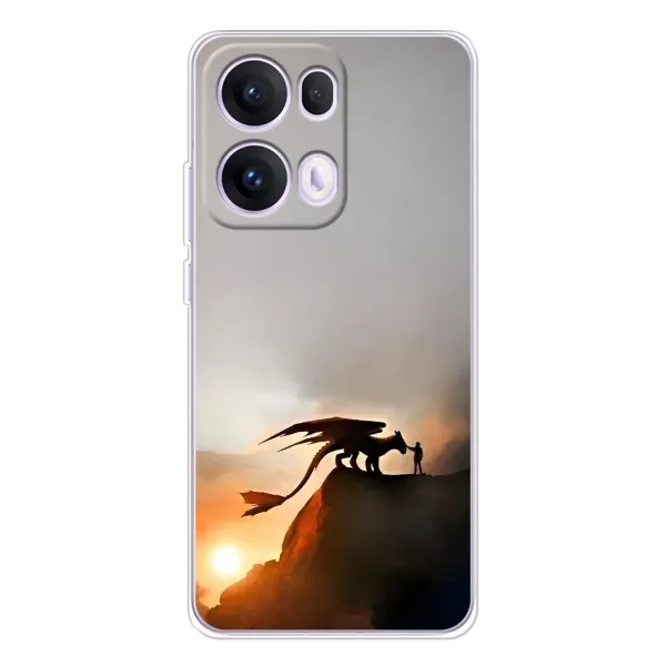 Чехол с рисунком «Мультиик Беззубик» для OPPO Reno13 Pro Чехол с рисунком «Мультиик Беззубик» для OPPO Reno13 Pro