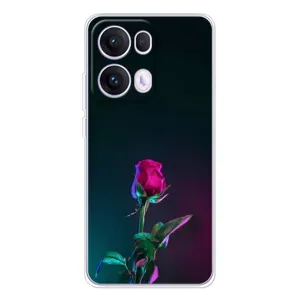 Чохли з принтом Троянд для OPPO Reno13 Pro (Нічна троянда)