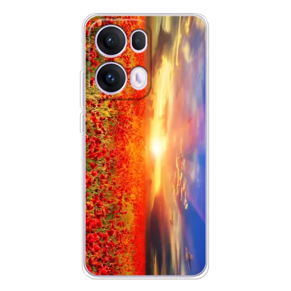 Чехол с рисунком «Поле тюльпанов» для OPPO Reno13 Pro Чехол с рисунком «Поле тюльпанов» для OPPO Reno13 Pro