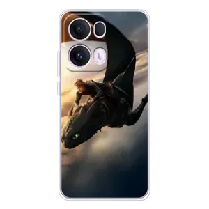 Чехол дракон Беззубик для OPPO Reno13 Pro (Полет Беззубика)