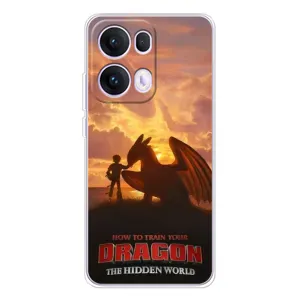 Чехол дракон Беззубик для OPPO Reno13 Pro (Постер Беззубика)