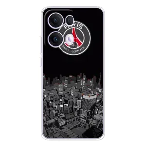 Силиконовые Чехлы принт Футбол на OPPO Reno13 Pro (PSG)