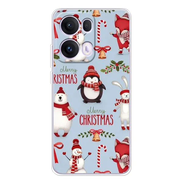 Чехол с рисунком «Рождественский» для OPPO Reno13 Pro Чехол с рисунком «Рождественский» для OPPO Reno13 Pro