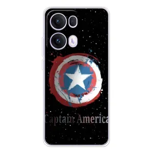 Чехол с Щитом Капитана Америки на OPPO Reno13 Pro (Щит Капитана)
