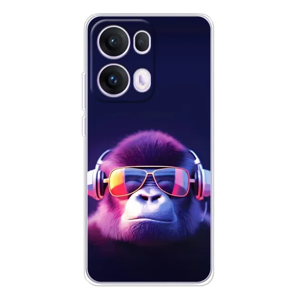Чехол с рисунком «Стильная обезьяна» для OPPO Reno13 Pro Чехол с рисунком «Стильная обезьяна» для OPPO Reno13 Pro