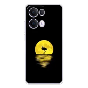 Летний Чехол на OPPO Reno13 Pro (Желтый Закат)