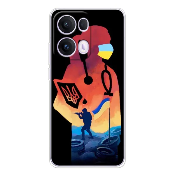 Чехол с рисунком «ЗСУ Врач» для OPPO Reno13 Pro Чехол с рисунком «ЗСУ Врач» для OPPO Reno13 Pro