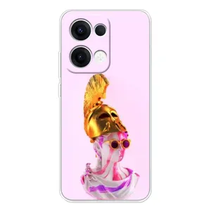 Чохол з Прикольним Принтом на OPPO Reno13 (АРТ Статуя)