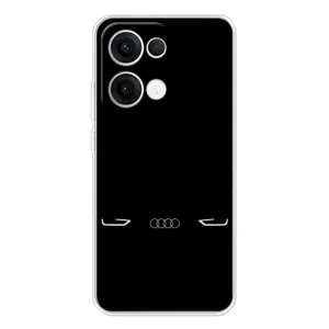 Силіконовий бампер з картинкою машини на OPPO Reno13 (Сілует Audi)