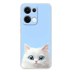 Чохол на тематику: Коти для OPPO Reno13 (Білий кіт)