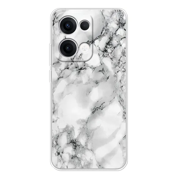Чехол с рисунком «Белый мрамор» для OPPO Reno13 Чехол с рисунком «Белый мрамор» для OPPO Reno13