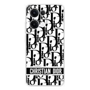 Чехол (Dior, Prada, YSL, Chanel) для OPPO Reno13 (Christian Dior)