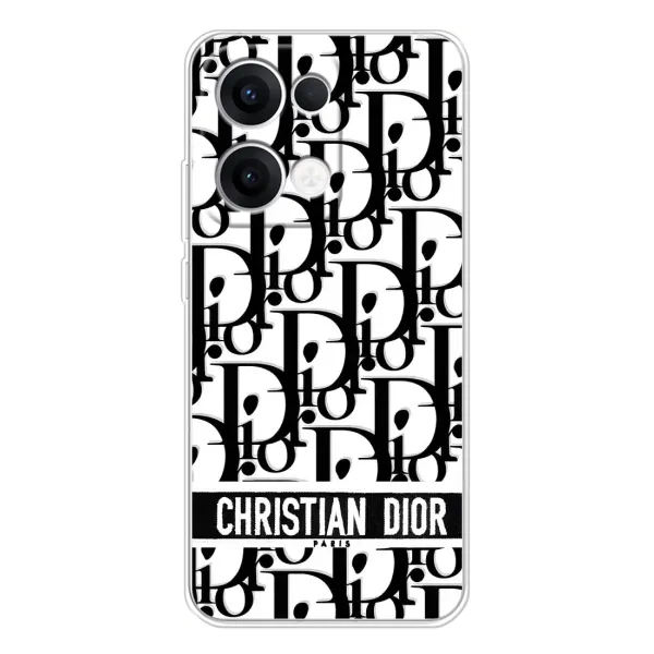 Чехол с рисунком «Christian Dior» для OPPO Reno13