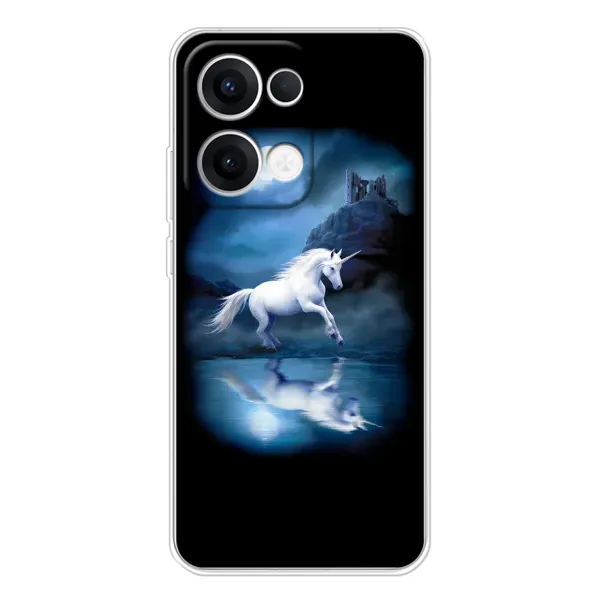 Чехол с рисунком «Единорог» для OPPO Reno13 Чехол с рисунком «Единорог» для OPPO Reno13