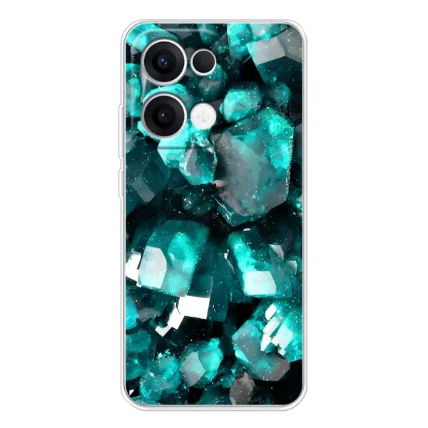 Чехол с рисунком «Кристалы» для OPPO Reno13 Чехол с рисунком «Кристалы» для OPPO Reno13