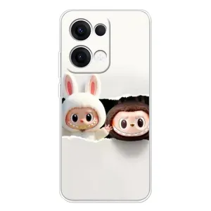 Чохол з принтом Лабубу для OPPO Reno13 (Фігурки Labubu)