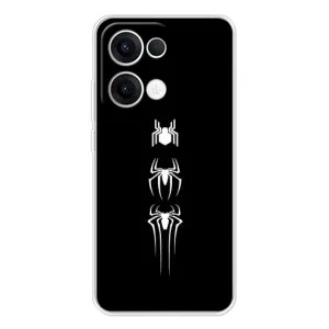 Чехол Супергерой Человека Паука на OPPO Reno13 (Лого паука)