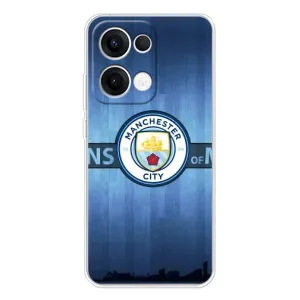 Силіконові Чохли з принтом Футбол на OPPO Reno13 (ManCity)