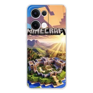 Чохол майнкрафт для OPPO Reno13 (MINECRAFT)