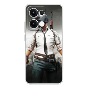 Чохол з картинкою "Герой Pubg" на OPPO Reno13 (Пабг)