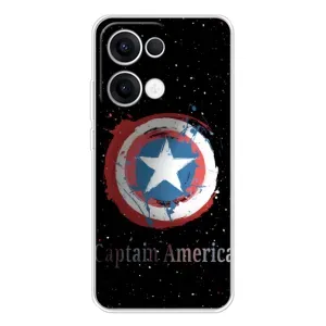 Чехол с Щитом Капитана Америки на OPPO Reno13 (Щит Капитана)
