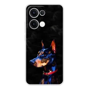 Бампер для OPPO Reno13 з картинкою "Песики" (Собака Мопсік)