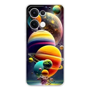 Чохол (ТПУ) з планетами на OPPO Reno13 (Сонячна система)