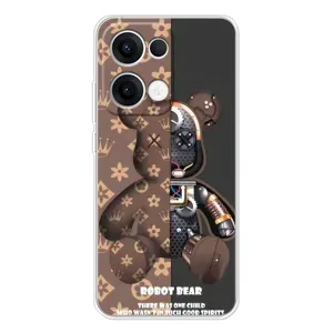 Силиконовый чехол для OPPO Reno13 (Медмедь Луи Виттон)