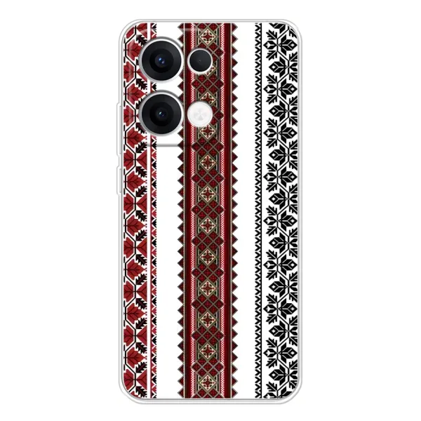Чехол с рисунком «Вышиваночки» для OPPO Reno13 Чехол с рисунком «Вышиваночки» для OPPO Reno13