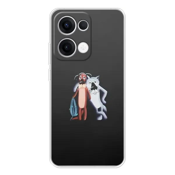 Чехол с рисунком «Шо, опять» для OPPO Reno13
