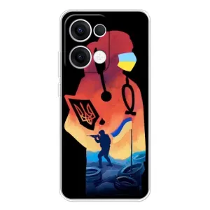 ЗСУ Чехлы (TPU) для OPPO Reno13 (ЗСУ Врач)