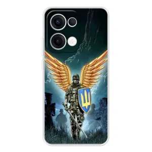 Патриотический Чехол для OPPO Reno13 (ЗСУ з крильями)