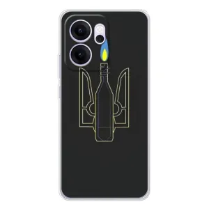 Чехол с картинкой (Патриотический ГЕРБ) на OPPO Reno14 F (Герб - Молотова)