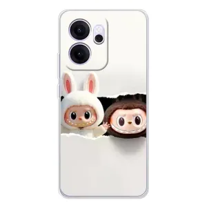 Чехол с принтом Лабубу для OPPO Reno14 F (Фигурки Labubu)