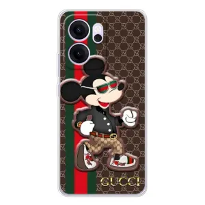 Чехлы Бренд GUCCI для OPPO Reno14 F (Маус Гуччи)