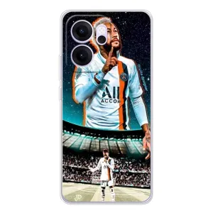 Силиконовый Чехол OPPO Reno14 F (Неймар ПСЖ)