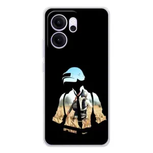 Чохол з картинкою "Герой Pubg" на OPPO Reno14 F (Пубг мен)