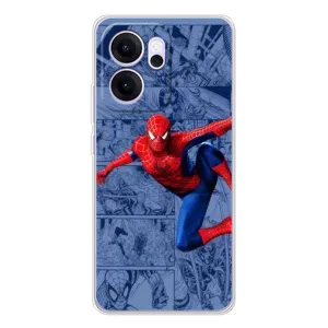 Силиконовый Чехол для OPPO Reno 14 FS (Человек Паук)