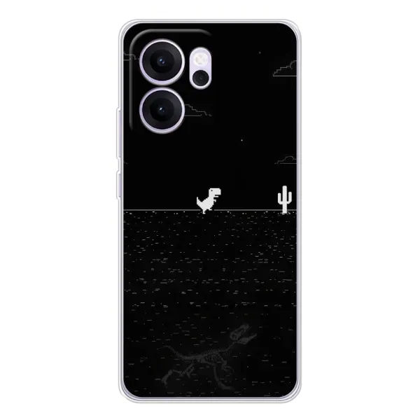 Чехол с рисунком «Динозаврик» для OPPO Reno14 FS Чехол с рисунком «Динозаврик» для OPPO Reno14 FS