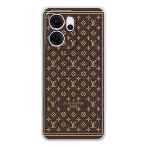 Силиконовый чехол для OPPO Reno 14 FS (ФОН Louis Vuitton Paris)