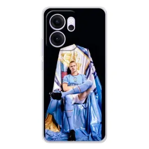 Чехлы с принтом для OPPO Reno 14 FS Футболист (футболист Холанн)