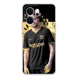 Силиконовый Чехол OPPO Reno 14 FS (Gold Neymar)