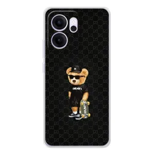 Чехлы Мишка Тедди для ОППО Рено14 ФС (GUCCI Teddy)