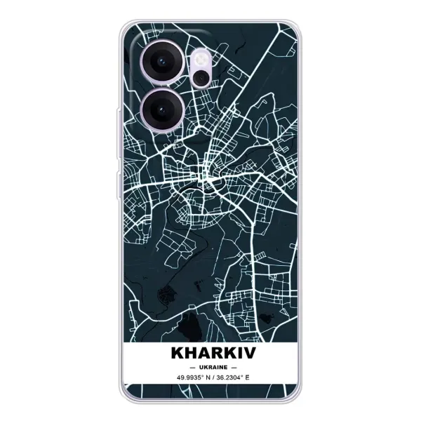 Чехол с рисунком «Харьков» для OPPO Reno14 FS