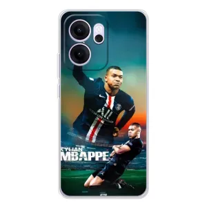 Чехол (TPU) с Футболистом на OPPO Reno 14 FS (MBAPPE)